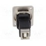 Соединитель гнездо usb b, с обеих сторон CLIFF CP30203NM3 (CP30203NM3)