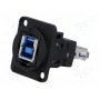 Соединитель гнездо usb a, гнездо usb b CLIFF CP30206N (CP30206N)