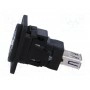 Соединитель гнездо usb a, гнездо usb b CLIFF CP30206N (CP30206N)
