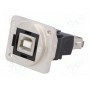 Соединитель гнездо usb a, гнездо usb b CLIFF CP30207NM3 (CP30207NM3)
