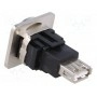 Соединитель гнездо usb a, гнездо usb b CLIFF CP30207NM3 (CP30207NM3)