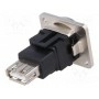 Соединитель гнездо usb a, гнездо usb b CLIFF CP30207NM3 (CP30207NM3)