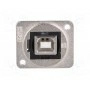 Соединитель гнездо usb a, гнездо usb b CLIFF CP30207NM3 (CP30207NM3)