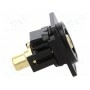 Соединитель гнездо rca, с обеих сторон CLIFF CP30230MB (CP30230MB)
