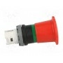 Выключатель аварийной остановки 2-позиционный ABB 1SFA611524R1001 (MPEP4-10R)