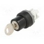 Переключатель поворотный с ключом 2-позиционный ABB 1SFA611281R1001 (M2SSK2-101)