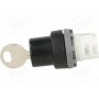 Переключатель поворотный с ключом 2-позиционный ABB 1SFA611281R1001 (M2SSK2-101)