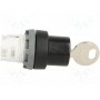 Переключатель поворотный с ключом 2-позиционный ABB 1SFA611281R1001 (M2SSK2-101)