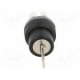 Переключатель поворотный с ключом 2-позиционный ABB 1SFA611281R1001 (M2SSK2-101)