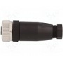 Вилка m12 BINDER 99 0430 14 04 (99-0430-14-04)