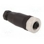 Вилка m12 BINDER 99 0430 14 04 (99-0430-14-04)