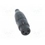 Вилка xlr AMPHENOL AC3FCP (AC3FCP)