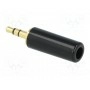 Вилка jack 3, 5мм CLIFF JPS-35G (FT6301) (FT6301)