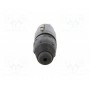 Вилка xlr NEUTRIK NC4FX-B (NTR-NC4FXB)