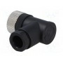 Вилка m12 DEGSON ELECTRONICS SM12-PRP-D4W-1B9 (SM12-PRP-D4W-1B9)