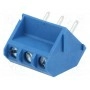 Зажимная рейка для печатных плат угловой 45° DEGSON ELECTRONICS DG330-5.0-03P-12-00A(H) (DG330-5.0-3P12)
