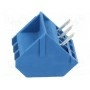Зажимная рейка для печатных плат угловой 45° DEGSON ELECTRONICS DG330-5.0-03P-12-00A(H) (DG330-5.0-3P12)