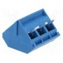 Зажимная рейка для печатных плат угловой 45° DEGSON ELECTRONICS DG330-5.0-03P-12-00A(H) (DG330-5.0-3P12)