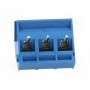Зажимная рейка для печатных плат угловой 45° DEGSON ELECTRONICS DG330-5.0-03P-12-00A(H) (DG330-5.0-3P12)