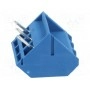 Зажимная рейка для печатных плат угловой 45° DEGSON ELECTRONICS DG330-5.0-03P-12-00A(H) (DG330-5.0-3P12)
