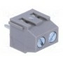 Зажимная рейка для печатных плат угловой 90° DEGSON ELECTRONICS DG381-3.81-02P-11-00A(H) (DG381-3.81-2P11)