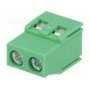 Зажимная рейка для печатных плат угловой 90° PHOENIX CONTACT MKDSN 2,5 2-5,08 1888687 (MKDSN2.5/2-5.08)
