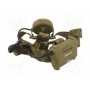 Фонарик налобный LED MACTRONIC AHL0015 (AHL0015)