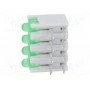 LED в корпусе зеленый Кол-во диод 4 SIGNAL-CONSTRUCT ZSU0432 (ZSU0432)