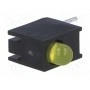 LED в корпусе желтый 3мм KINGBRIGHT ELECTRONIC L-710A8EW1YD (L-710A8EW-1YD)
