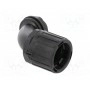Угловой разъем 90° HELLERMANNTYTON 166-22204 (HG21-90-M20-PA66-B)