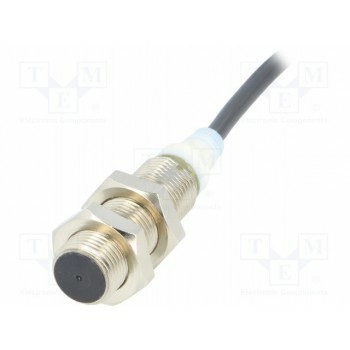 Датчик индуктивный с конфигурацией выхода npn / no OMRON E2A-M12KS04-WP-C1 2M