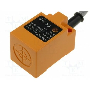 Датчик индуктивный дальность 0÷7мм HIGHLY S25-07N-2