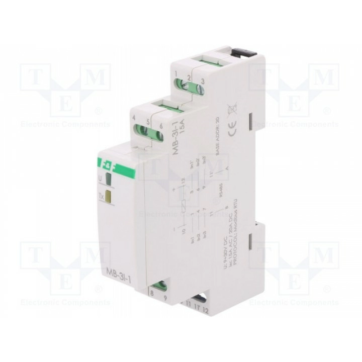 Преобразователь тока din F&F MB-3I-1-15A (MB-3I-1-15A)