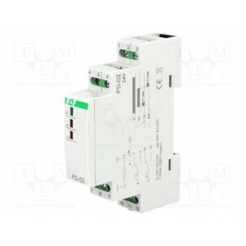 Преобразователь напряжения din F&F PSI-02 24V