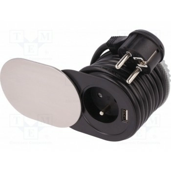 Сетевой фильтр мебельные ip20 ORNO OR-AE-13124