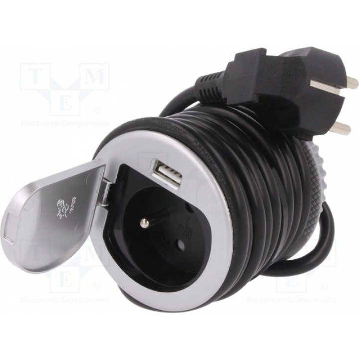Сетевой фильтр мебельные ip20 ORNO OR-AE-1373 (OR-AE-1373)