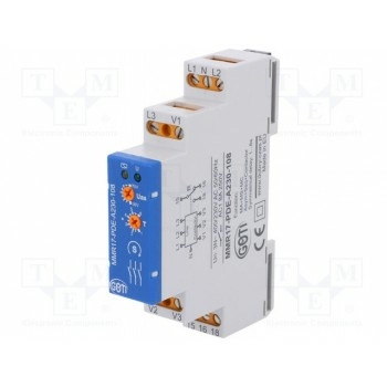 Реле контроля напряжения din DOBRY CZAS MMR17-PDE-A230-108