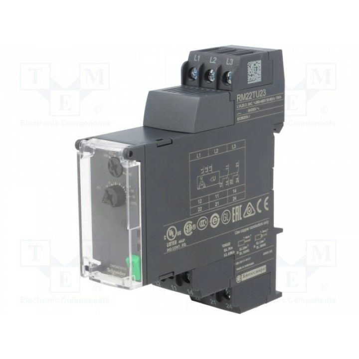Реле контроля напряжения din SCHNEIDER ELECTRIC RM22TU23 (RM22TU23)