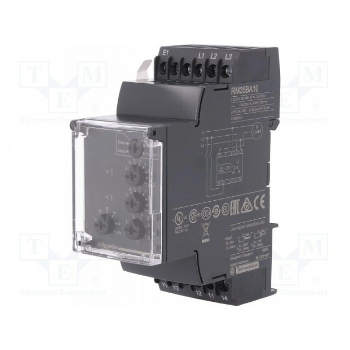 Реле контроля uпит 230вac SCHNEIDER ELECTRIC RM35BA10 (RM35BA10)