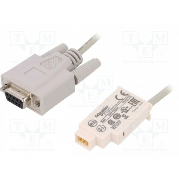 Кабель для программирования zelio logic SCHNEIDER ELECTRIC SR2CBL01 (SR2CBL01)