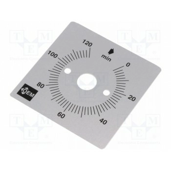 Шкала для реле времени назначение mi2r FAUCIGNY INSTRUMENTS S2H