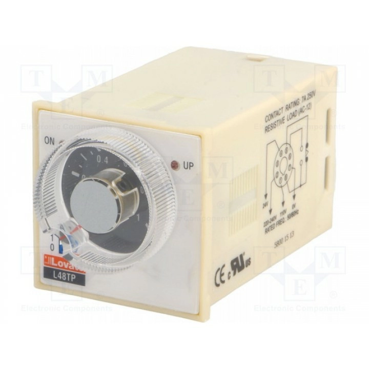 Реле времени 18с÷780мин LOVATO ELECTRIC 31L48TPM240 (31L48TPM240)