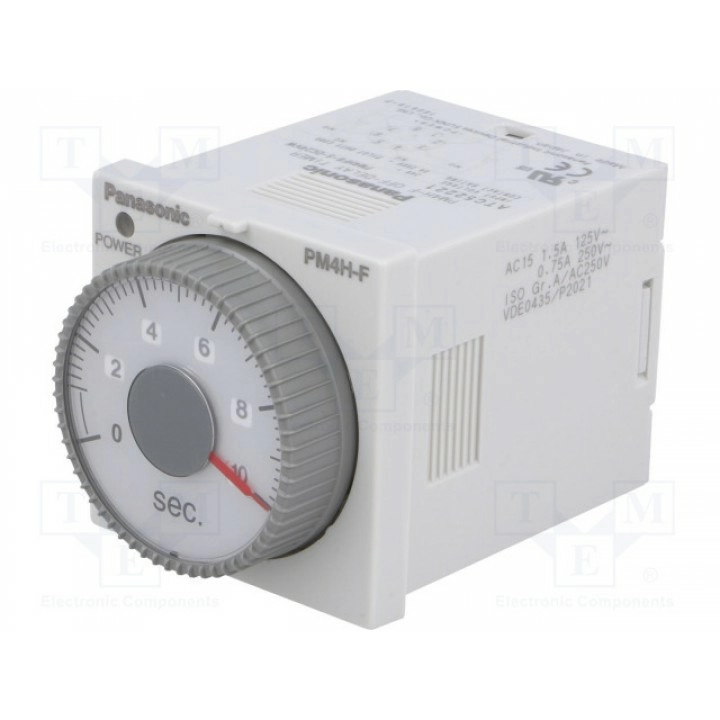 Реле времени 0, 04с÷10с PANASONIC PM4HF8-S-DC24VW (PM4HF8-S-DC24VW)