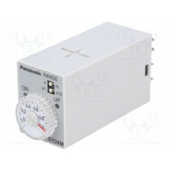 Реле времени 0,05с÷10мин PANASONIC S1DXM-A2C10M-DC24V
