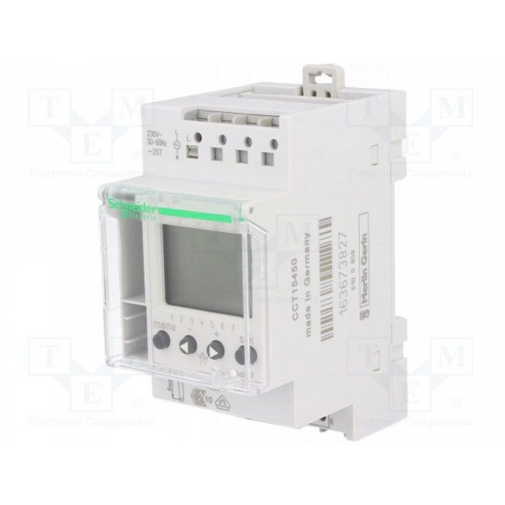 Программатор времени диапазон 24ч / 7дней SCHNEIDER ELECTRIC CCT15450 (SCH-IHP/1)