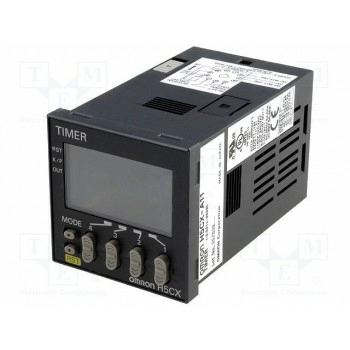 Реле времени диапазон 0,01с÷9999ч OMRON H5CX-A11-N