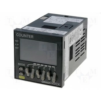 Цифровой счетчик 2x lcd OMRON H7CX-A11D1-N