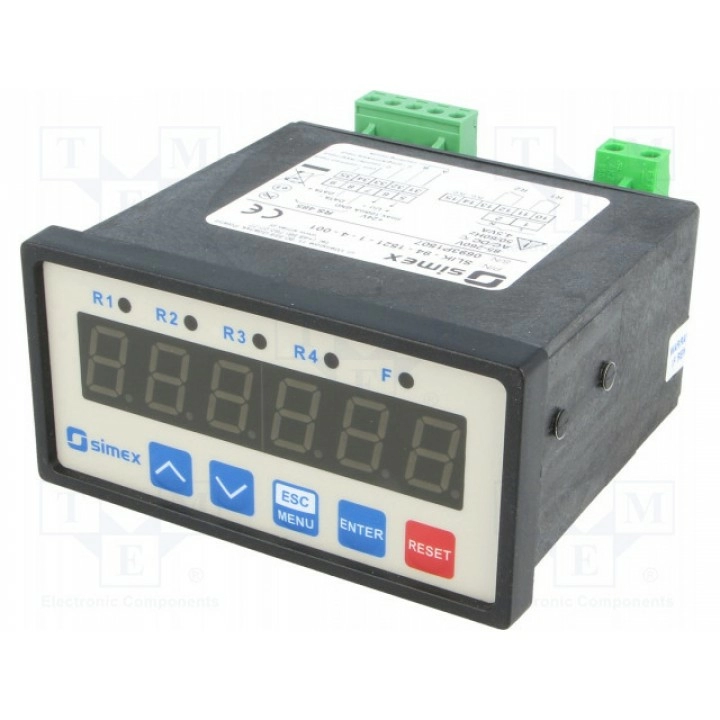 Счетчик электронный led SIMEX SLIK-94-1521-1-4-001 (SX-SLI-94/230AC)
