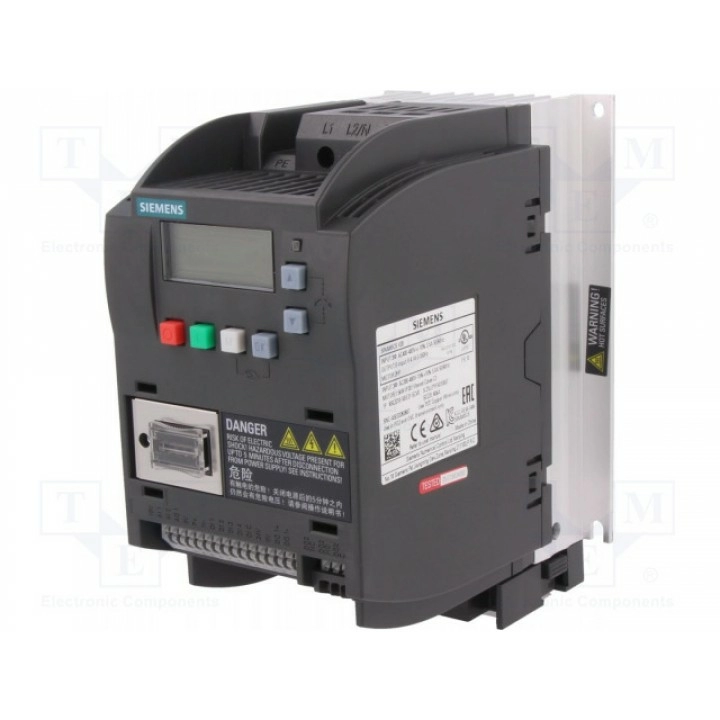 Инвертор мощность двигателя макс 1, 5квт SIEMENS 6SL3210-5BE21-5CV0 (6SL3210-5BE21-5CV0)