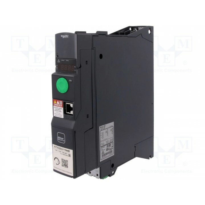 Инвертор векторный мощность двигателя макс 1, 1квт SCHNEIDER ELECTRIC ATV320U11N4B (ATV320U11N4B)